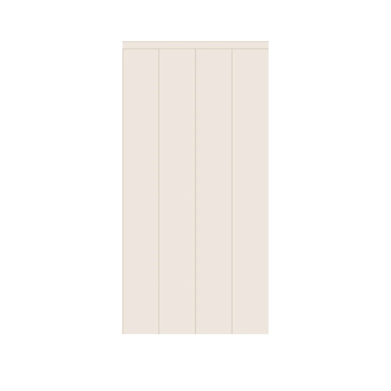 Adhesivo de pared Boiserie 50x100 cm Crudo