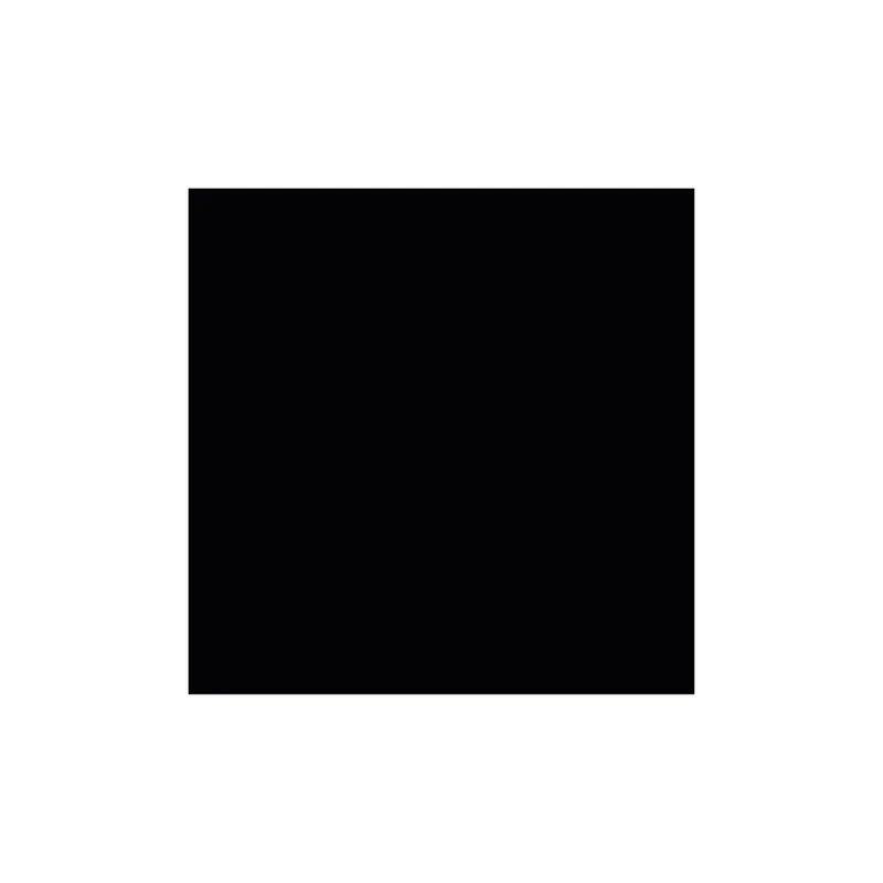 Wall Tile Sticker 20x20 cm Solid Color Black