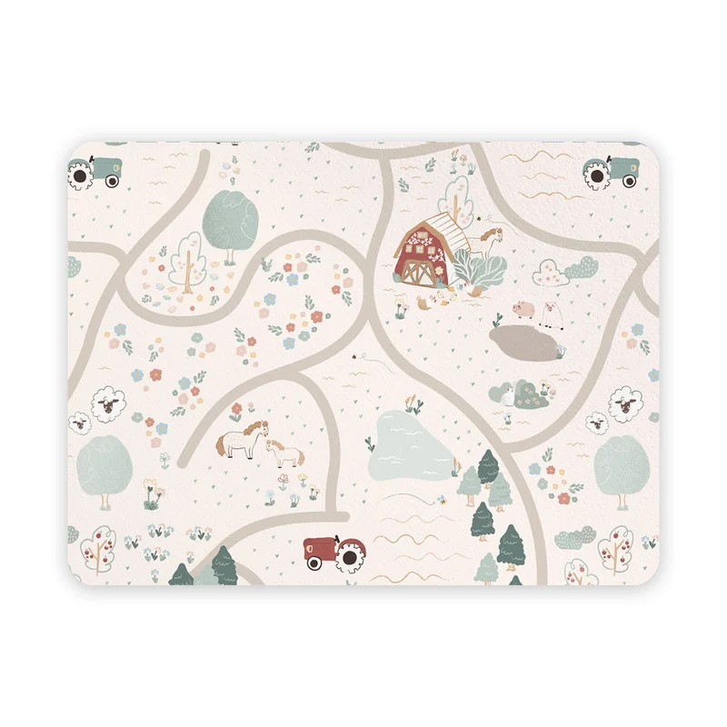 Happy Farm Map Children's Breakfast Placemats