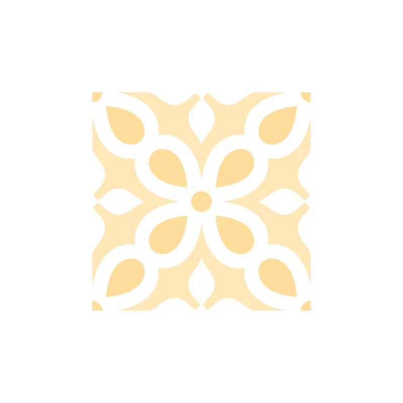 Wall Tile Sticker 15x15 cm Butter Mosaic