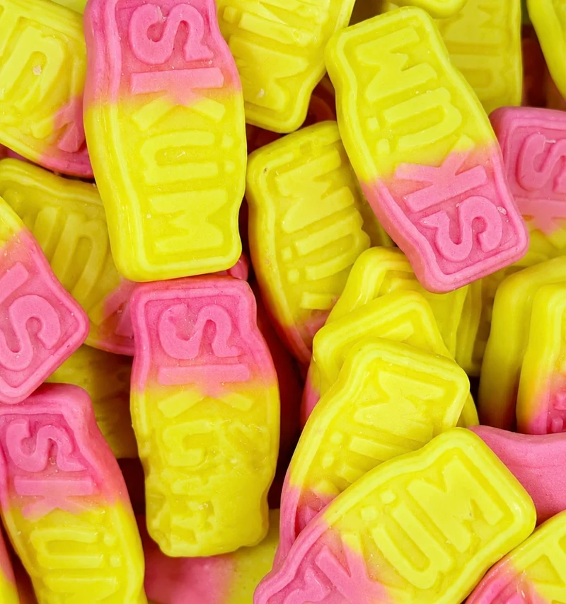 Sküm Milkshake Fraise Banane (100g) - Bonbons Suédois