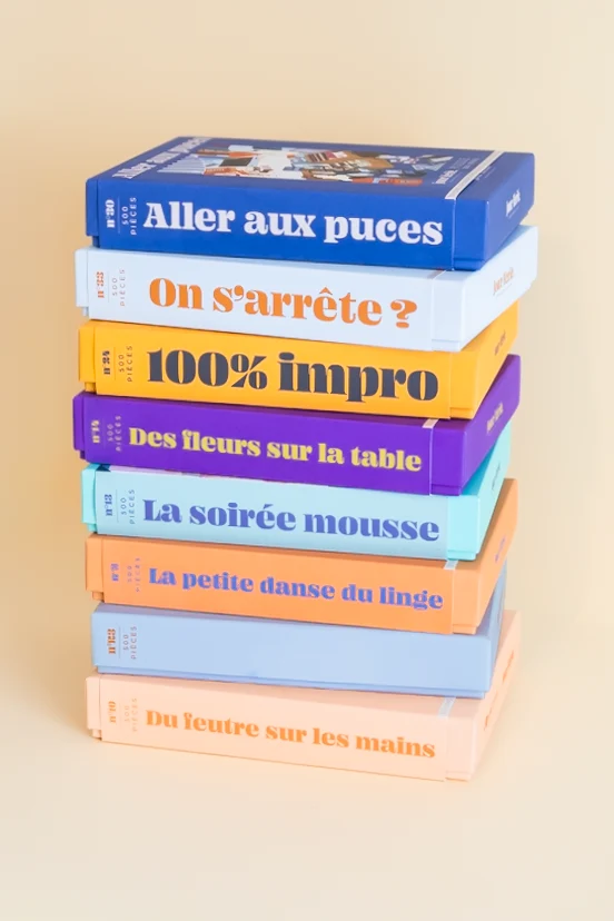 Pack Les mignons - 8 puzzles 500 pièces