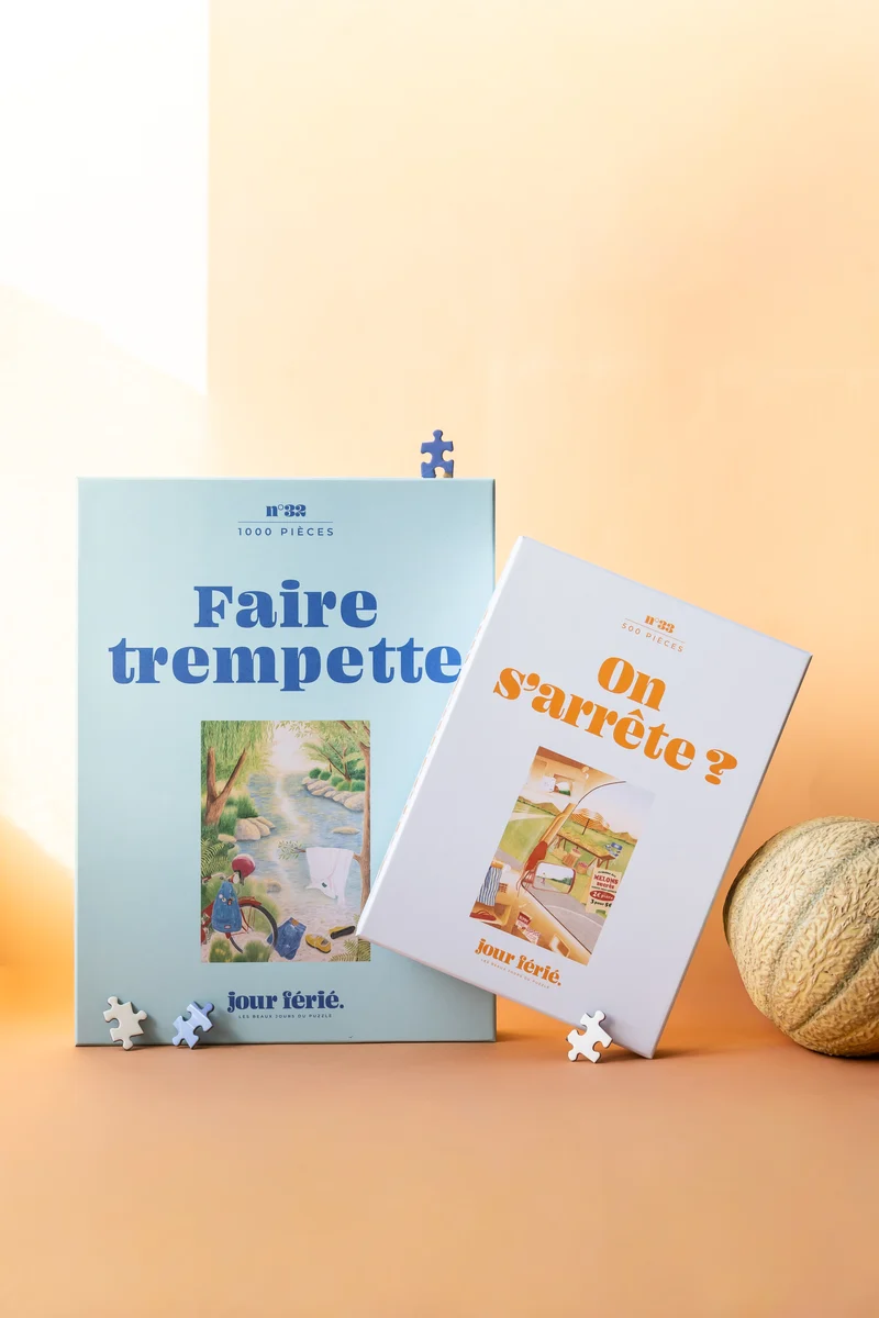 Pack NEW - Puzzle 1000 pièces + Puzzle 500 pièces