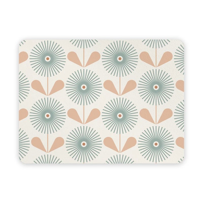 Mantel individual de vinilo Sunflower Dusk de 30x40 cm