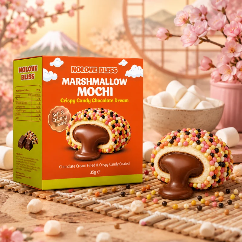 Mochi Marshmallow Chocolat / Bonbon Crispy (x1)