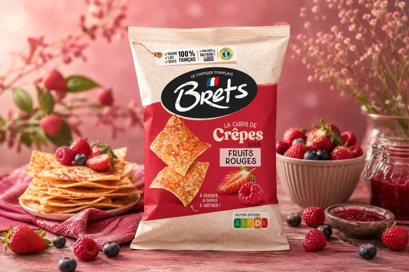 Crêpes Brets Fruits Rouges (x1)