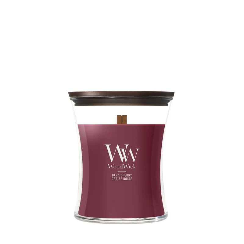 Bougie Jarre moyenne Cerise noire - WoodWick
