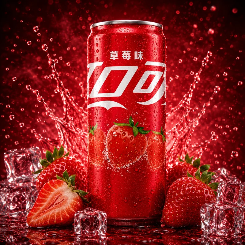 Coca cola Fraise 🇯🇵 (33cl)