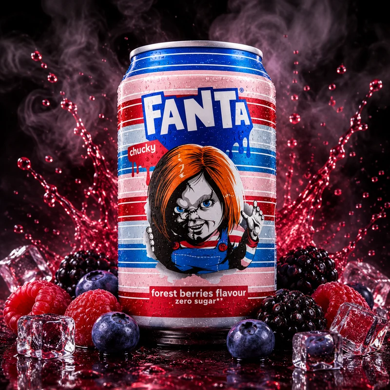 Fanta Fruits des bois sans sucre 🇬🇧 (33cl)