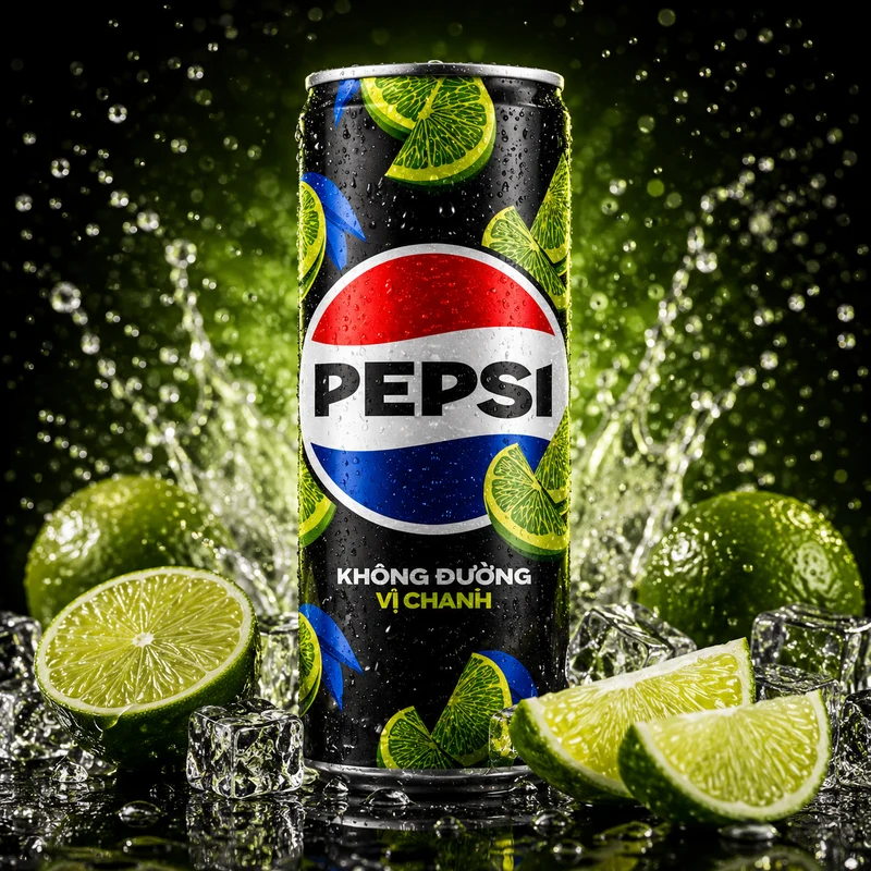 Pepsi Citron vert Zéro 🇯🇵 (33cl)