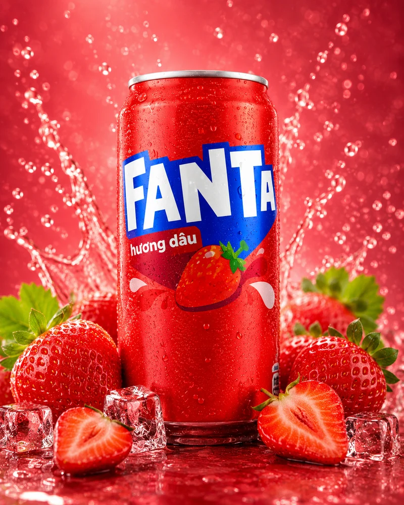 Fanta Fraise du Vietnam 🇻🇳 (33cl)