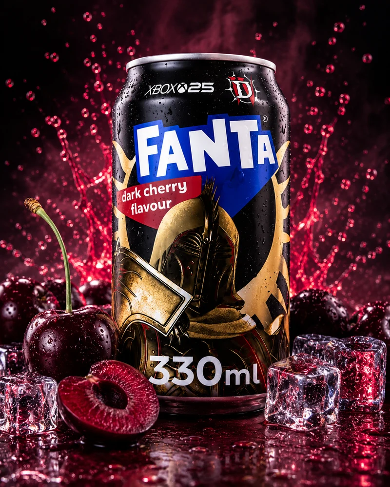 Fanta Cerise Noire 🇬🇧 (33cl)