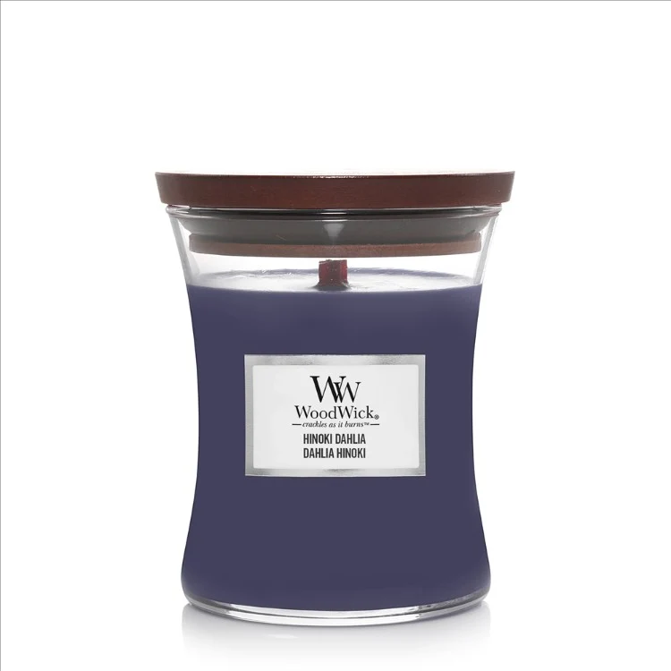 Bougie Dahlia Hinoki - WoodWick