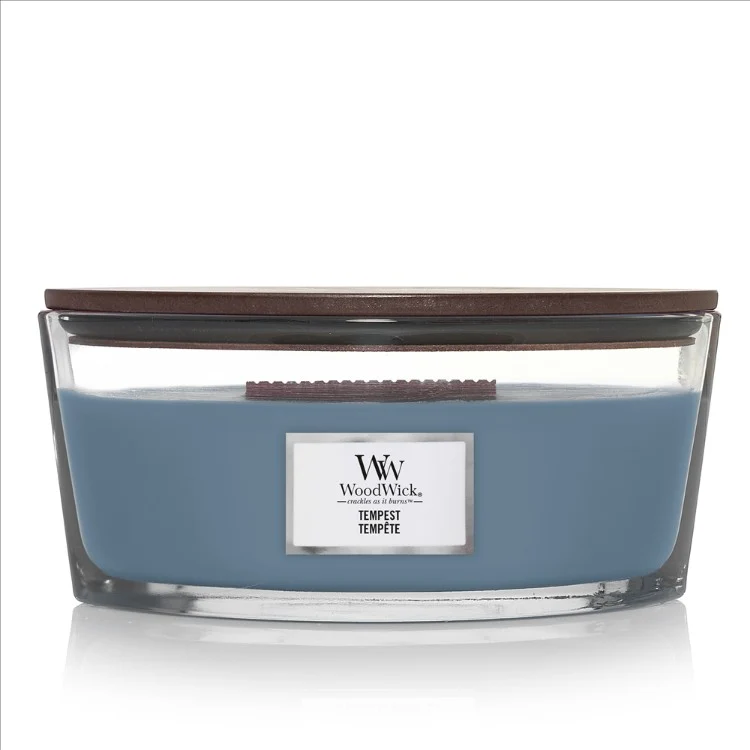 Bougie Ellipse Tempête - WoodWick