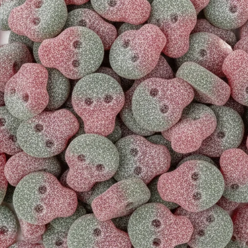 Crâne Pastèque (100g) - Bonbons Suédois