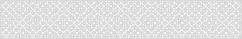 Alfombra de vinilo de 48x298 cm con círculos sólidos color ceniza.