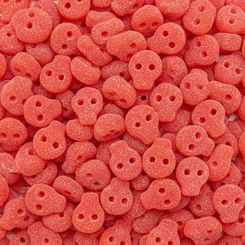Crâne Fraise (100g) - Bonbons Suédois