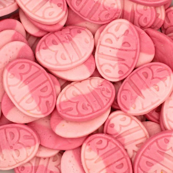 Bubs Fraise/Grenade Ovale (100g) - Bonbons Suédois