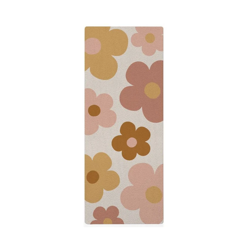 Tapis enfant Groovy Daisy - Nom personnalisable