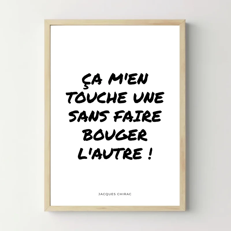 Affiche citation personnalisée - Marker