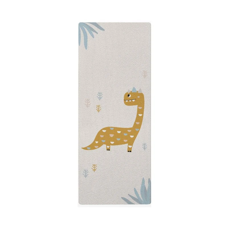 Dinosaur Yoga Mat for Kids - Customizable Name - Multiple Designs and Sizes Available