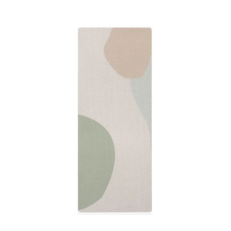 Tapis abstrait pour enfant - Nom personnalisable - Plusieurs couleurs et tailles disponibles