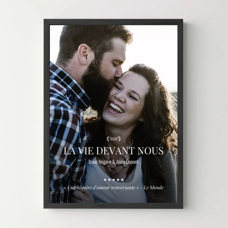Affiche de film personnalisée