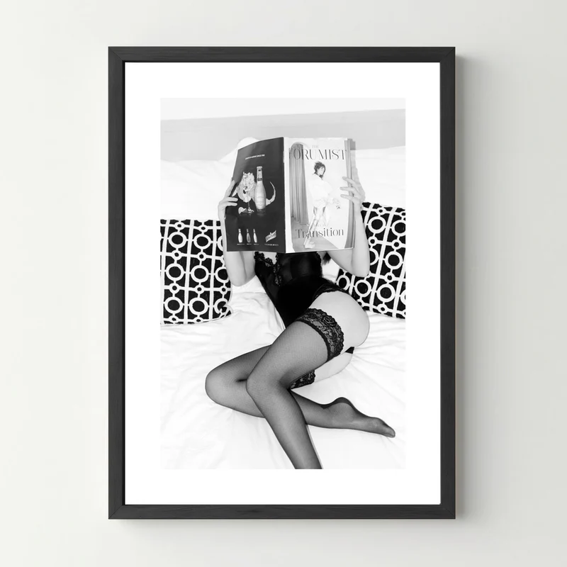 Affiche "Reading journal"