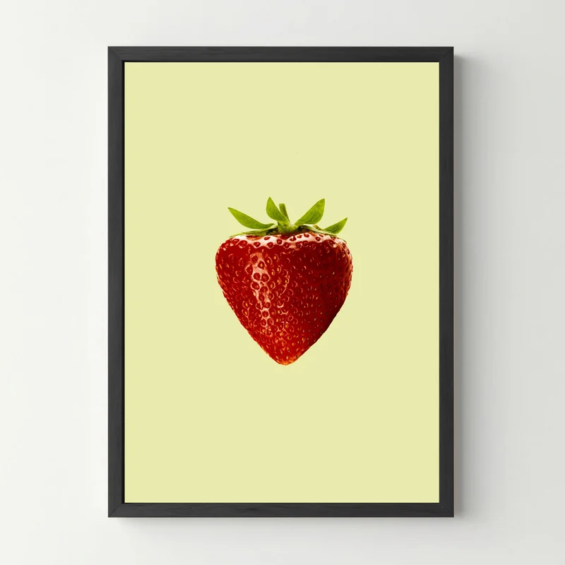 Affiche "La fraise"