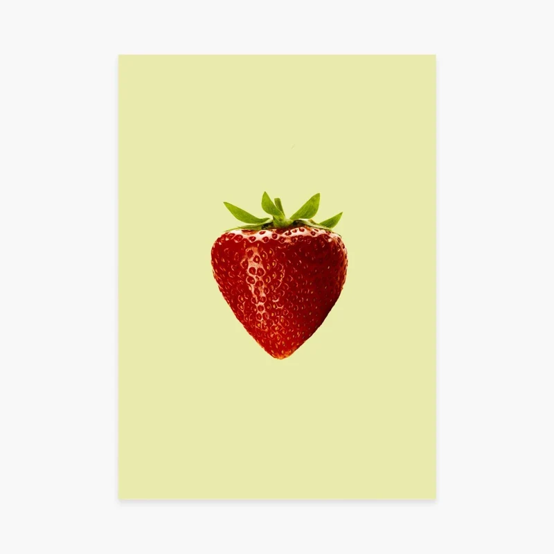 Affiche "La fraise"