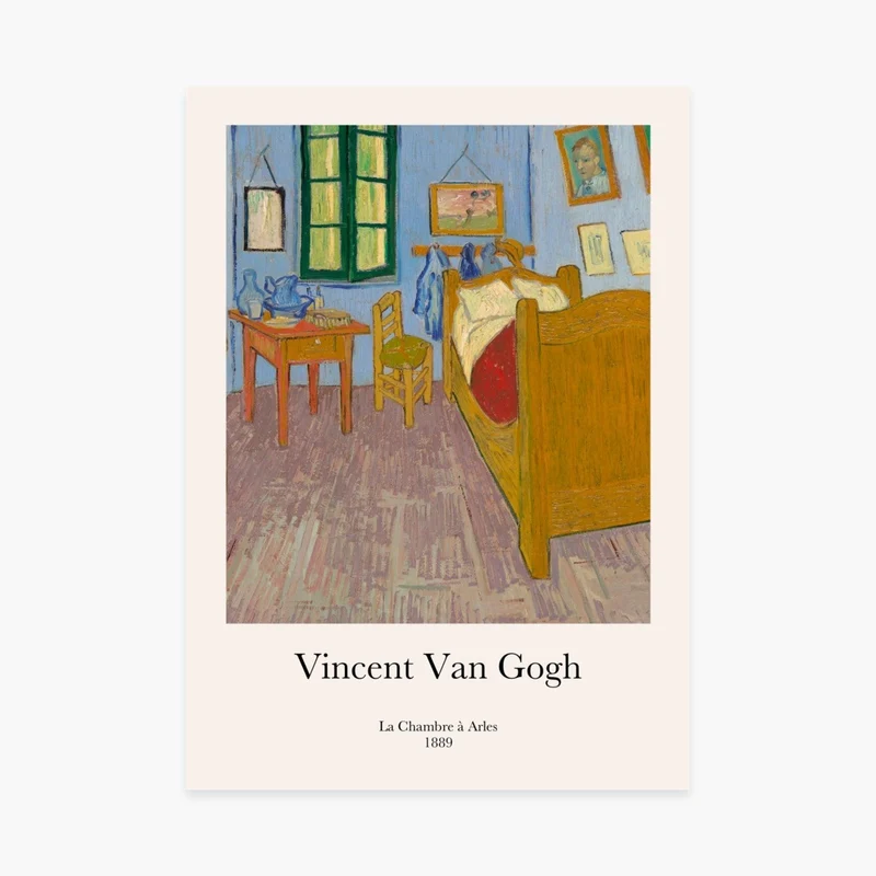 Affiche Van Gogh La chambre à Arles Van Gogh - 1889