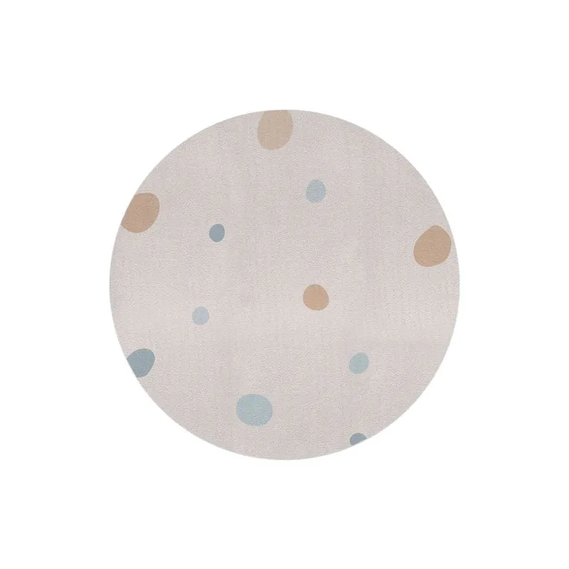 Tapete de juego redondo con lunares (varios colores disponibles)
