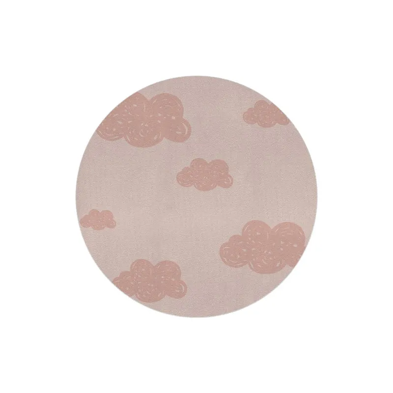 Alfombra redonda con forma de nube - Varios colores disponibles