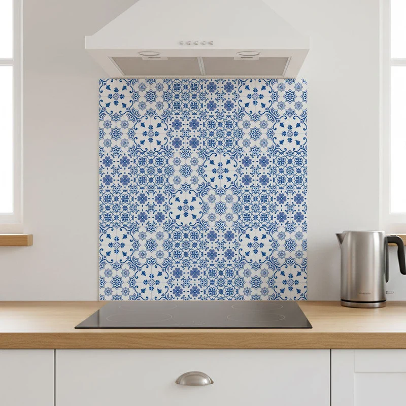 Azulejo adhesivo para salpicadero de placa de cocina: varios tamaños y colores disponibles