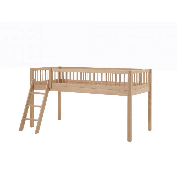Cama alta FORREST 90x200 cm Haya Natural Vipack