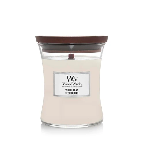 Bougie Teck Blanc 3 formats - WoodWick