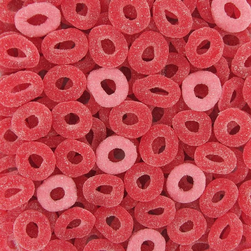 Anneaux Fraise (100g)