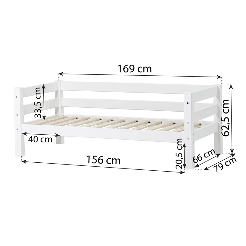 Hoppekids ECO Luxury Classic Junior Bed - More Sizes Available