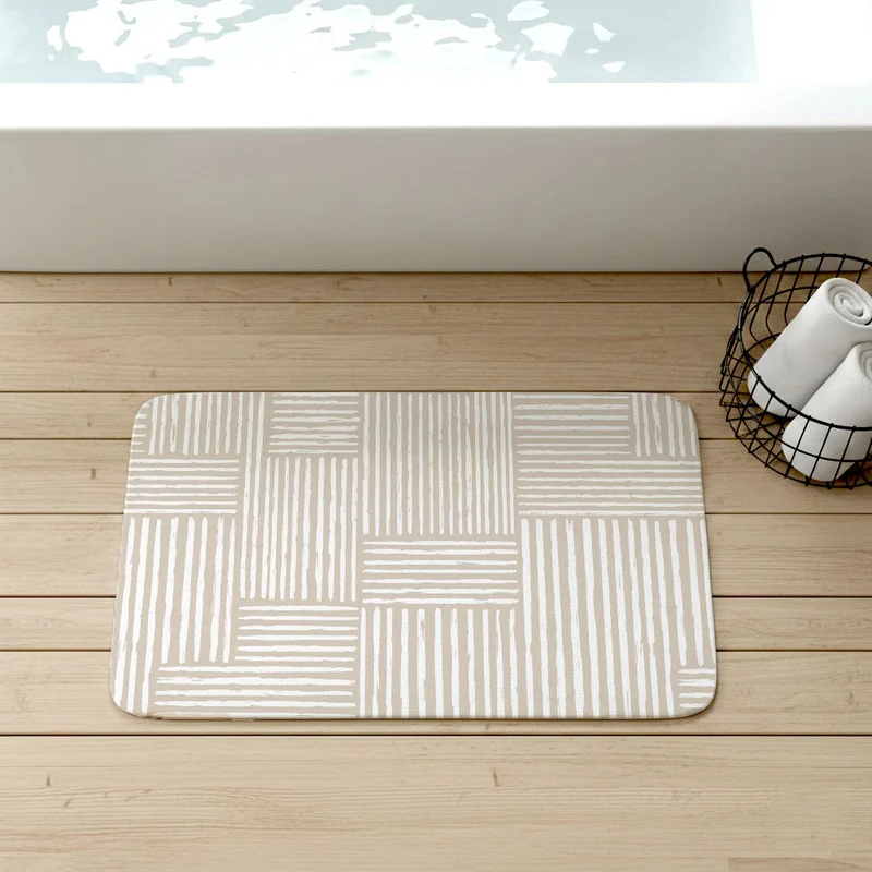 Tapis de bain antidérapant Harmony - Disponible en plusieurs couleurs et tailles
