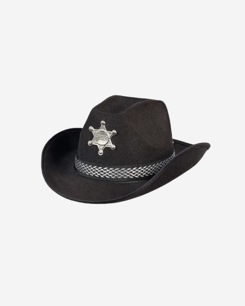 Chapeau de cowboy Lenny noir