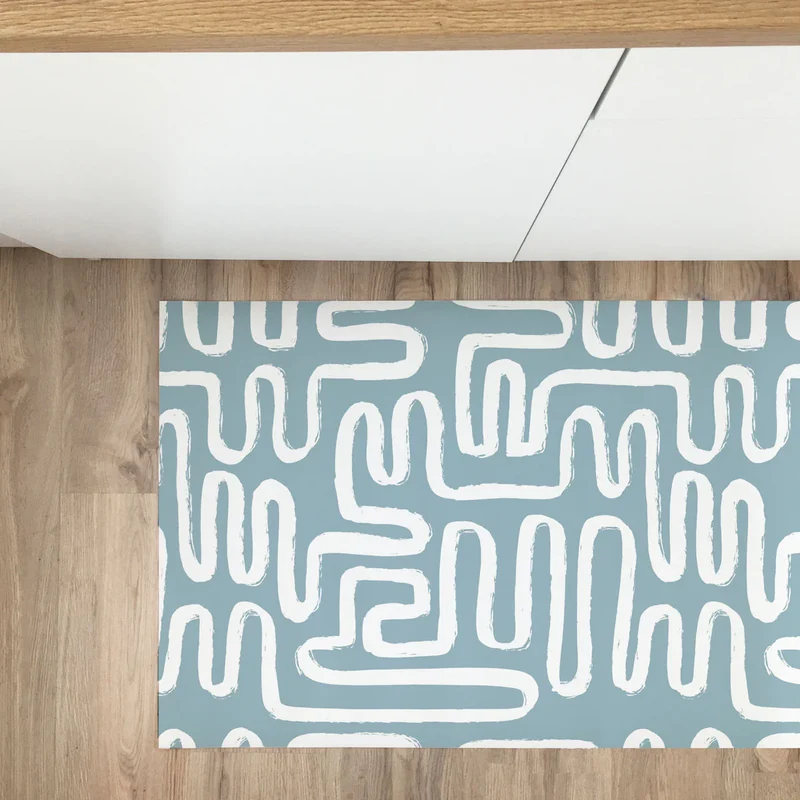 Alfombra de vinilo Duckegg Zen Garden de 48 x 298 cm