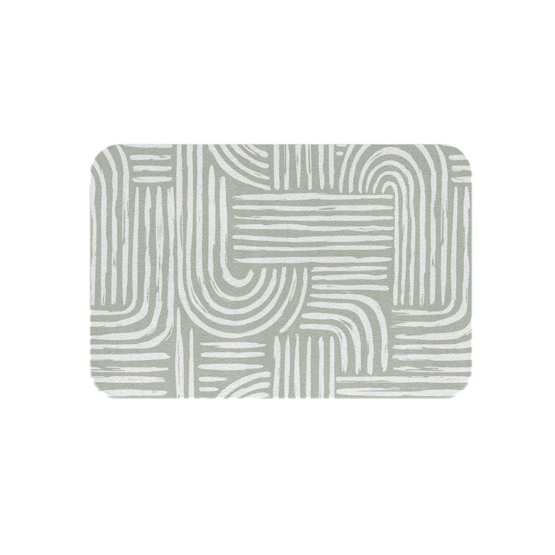 Felpudo absorbente Maze - Varios colores y tamaños disponibles - Texto personalizable