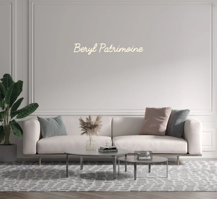 Custom text: Beryl Patrimoine