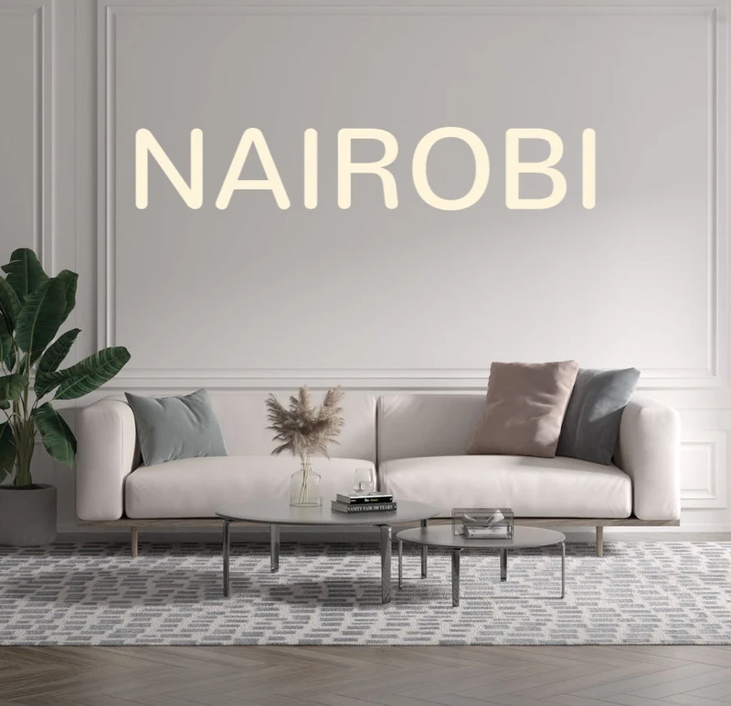 Custom text: NAIROBI