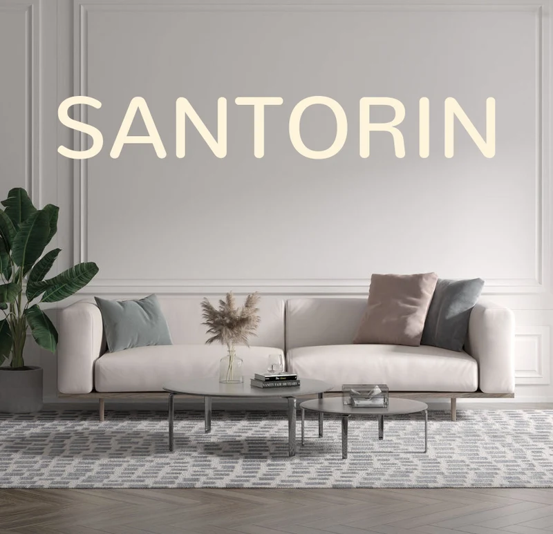 Custom text: SANTORIN