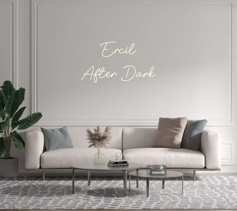 Custom text: Ercil After Dark