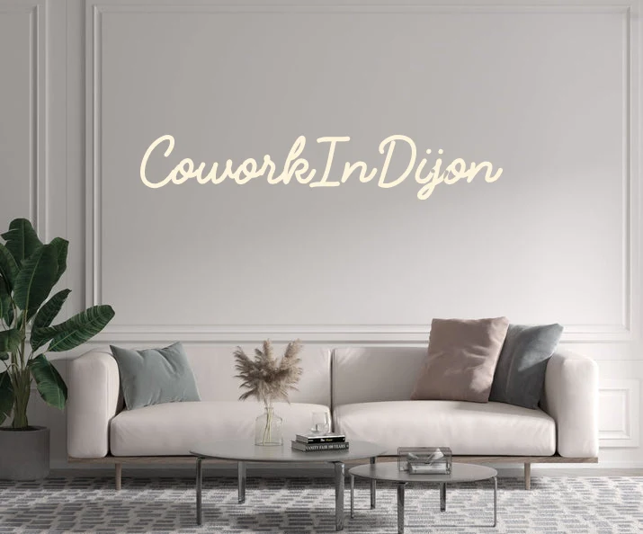 Custom text: CoworkInDijon