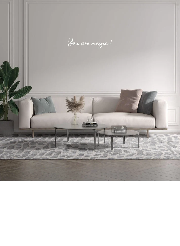 Custom text: You are magic !