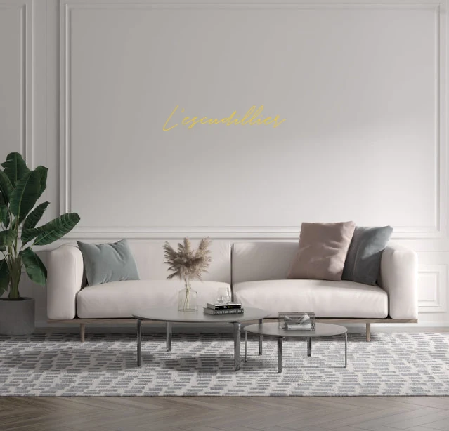 Custom text: L'escudillier