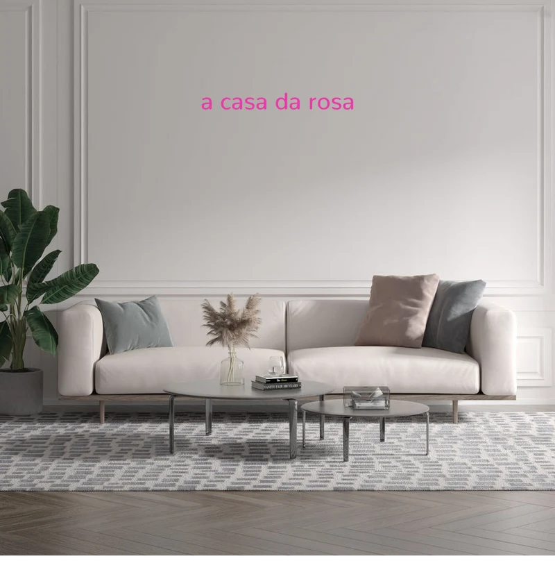 Custom text: a casa da rosa